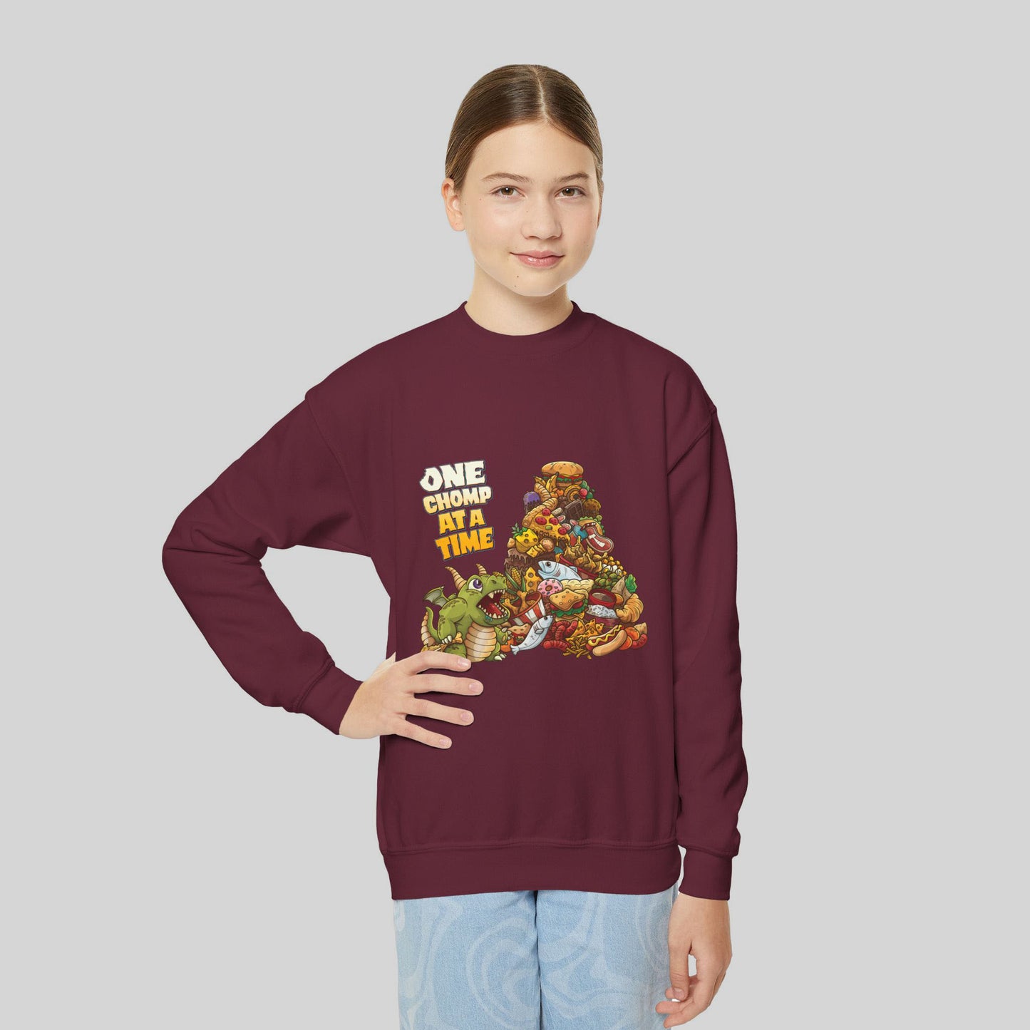 Baby Dragon's Feast - Youth Sweatshirt