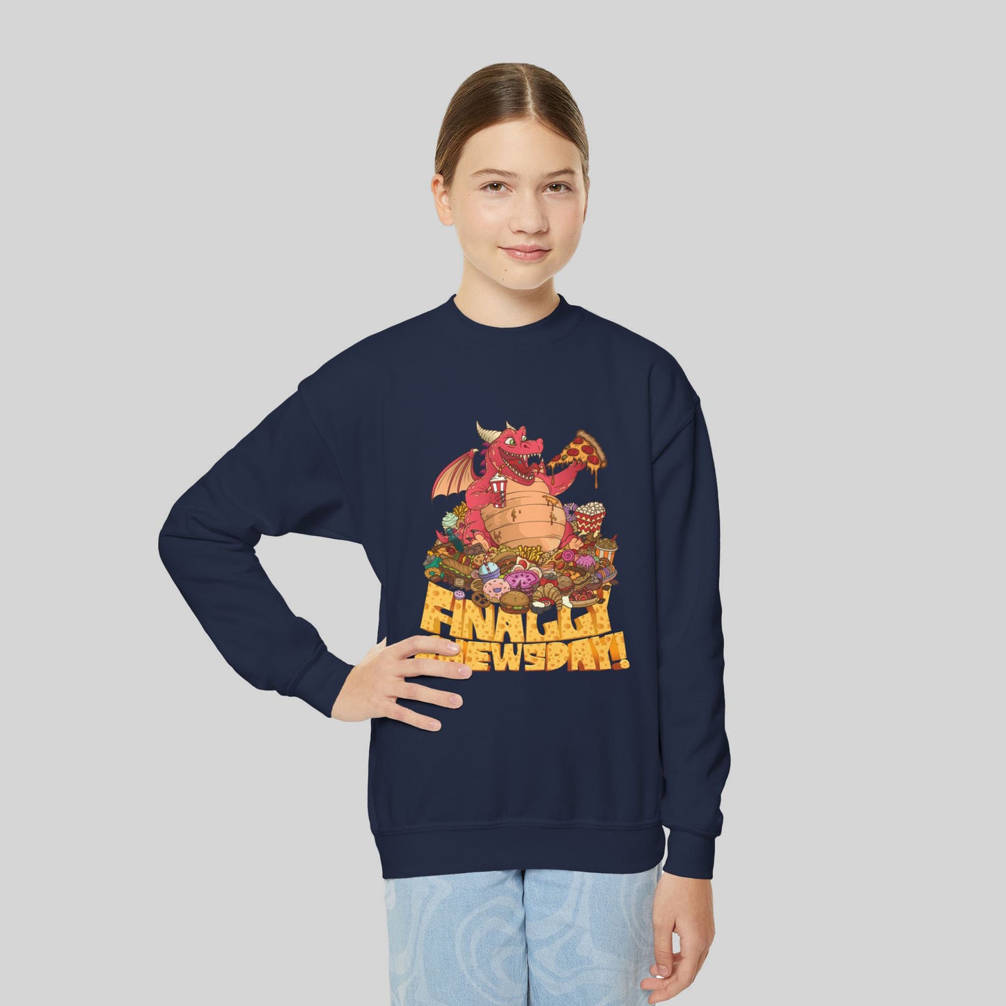 Dragon's Birthday Blowout - Youth Sweatshirt