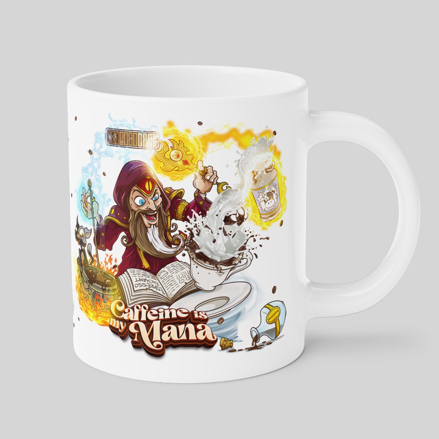 Caffeine Is My Mana - Mug