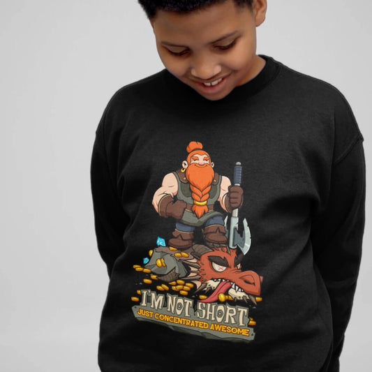 Dwarf Dragon Slayer - Youth Sweatshirt